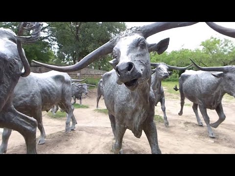 Pioneer Plaza Attractions in Dallas Texas Unveiled