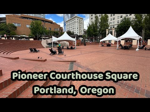 Explore Pioneer Courthouse Square Attractions in Portland Oregon